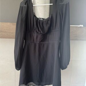 Black Long Sleeve Dress